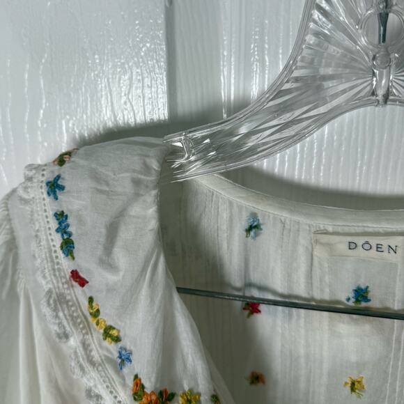 Doen Hettie Top in Sea Salt M - Picture 6 of 12